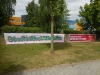 Werbung mit dem Stadtwerkebanner