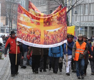 Das MISEREOR-Hungertuch ist unterwegs.