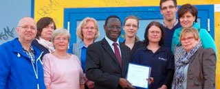 Schirmherr des Elterntelefons Dr. Diaby Bundestagsabgeordneter